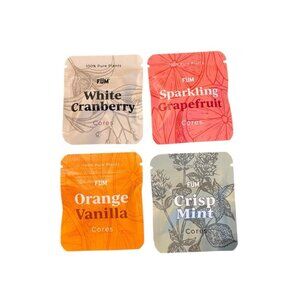 FUM Flavored Air Cores Lot Of 4 White Cranberry Mint Grapefruit Orange Vanilla